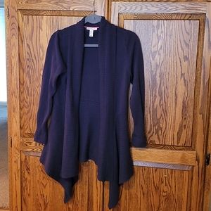 Open front cardigan